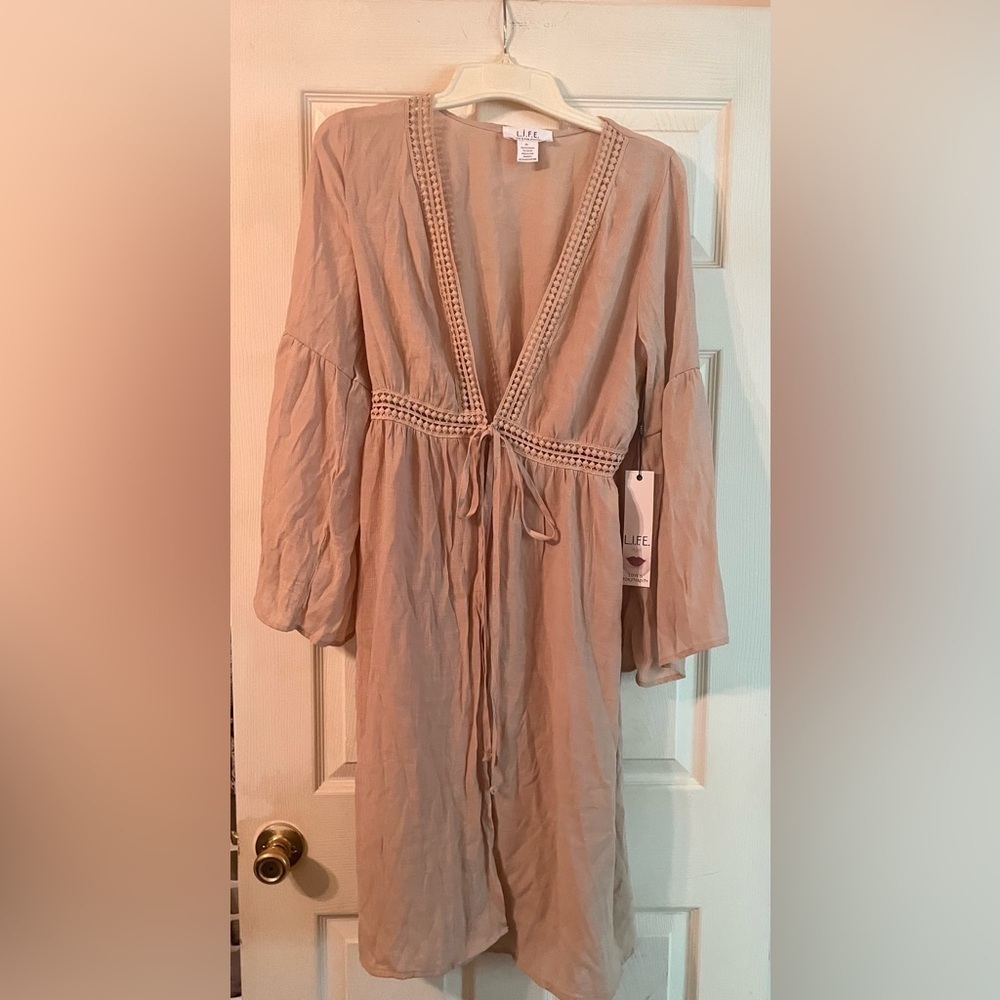 Boho Beach Cover-up /Kimono NWT large